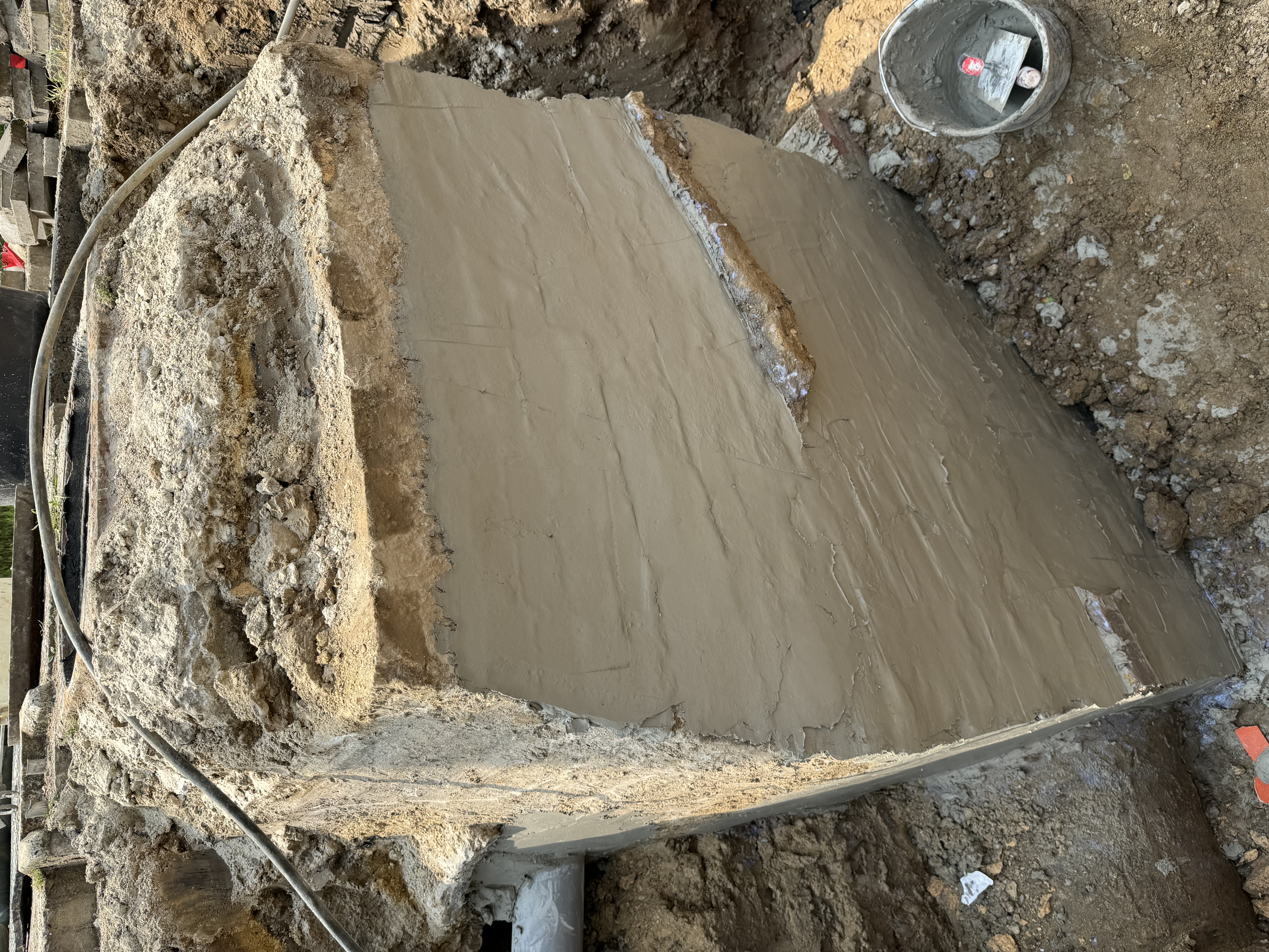 Volledige potrenovatie - Riolering project foto