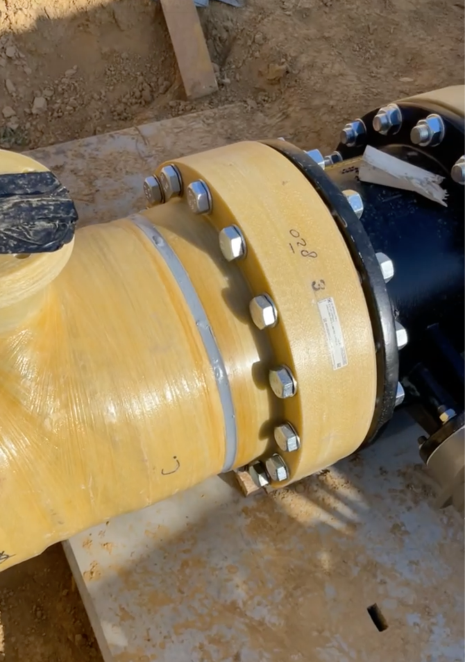 Aanleg bluswaterleiding - Riolering project foto